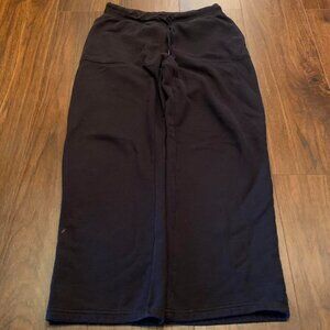 Women’s baggy black sweatpants